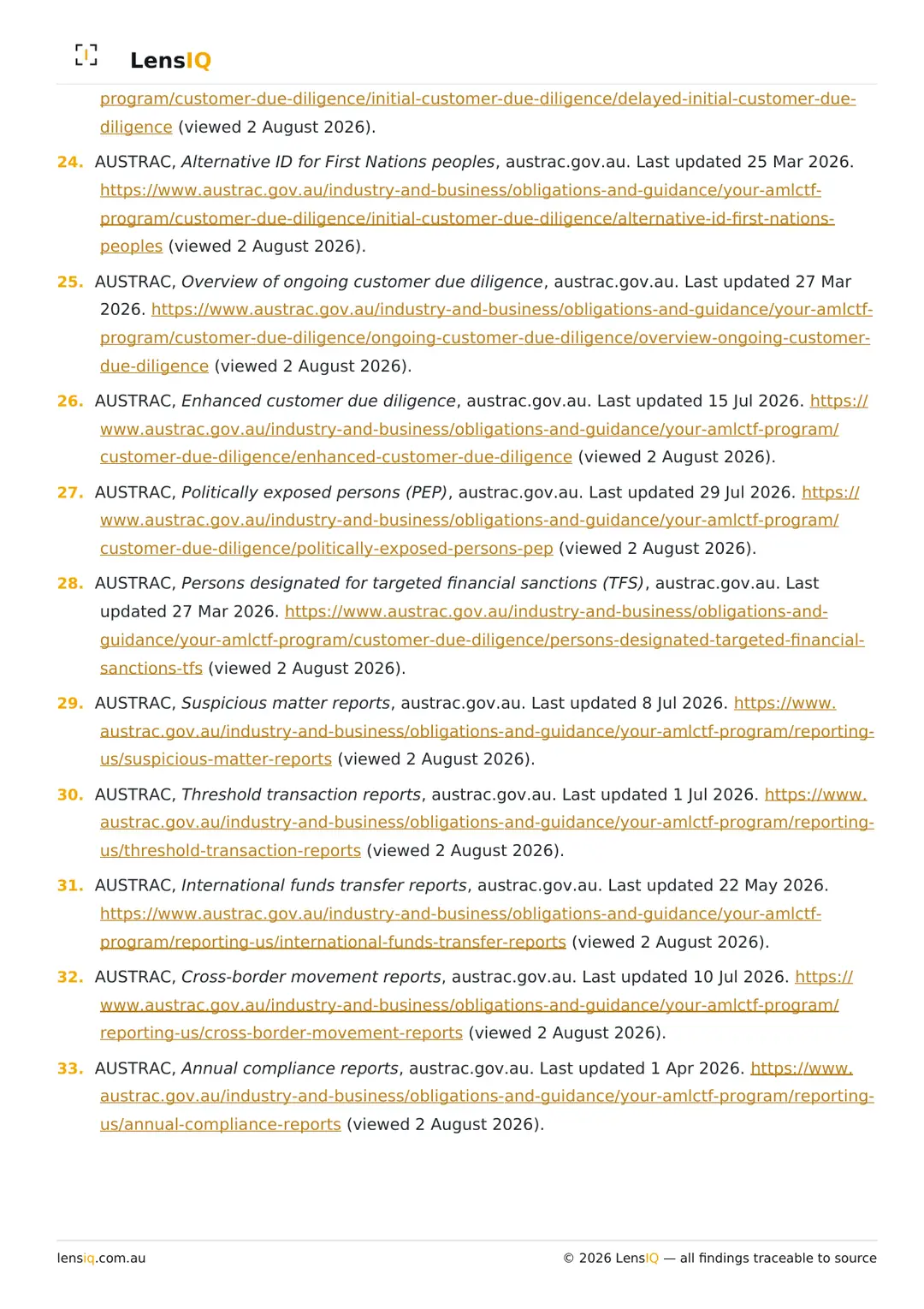 Page 42 of 49. Section 30, Citations, continued.