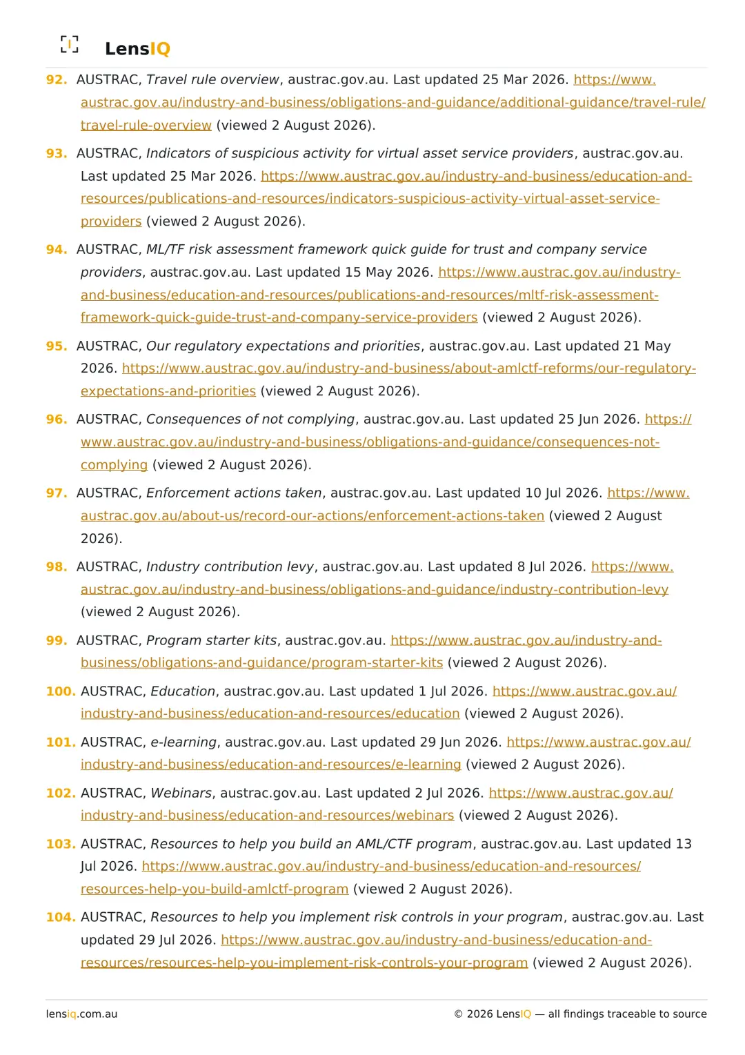 Page 48 of 49. Section 30, Citations, continued.